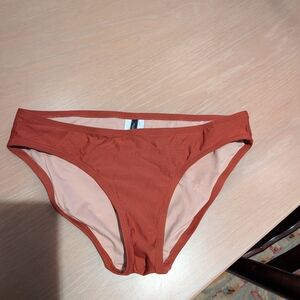 J. Crew Rust Red Bikini Bottoms